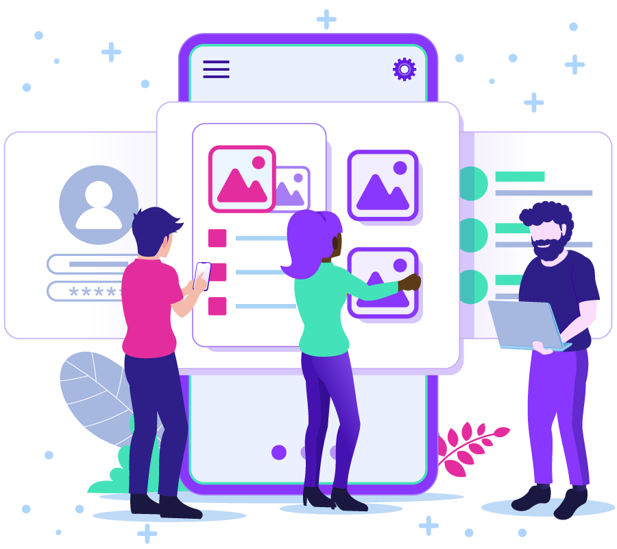 Ilustración UX Experiencia de Usuario